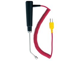 Thermocouple Surface Food Probe with 45 Crank Shaft, Type K