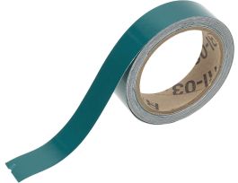 Reflective Banding Tape for Pipe Marking - Roll Form, Reflective Vinyl, Green, 1" x 30'