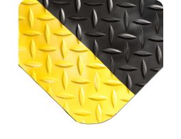 MAT DIAM-SELECT 3X5FT BK/YEL