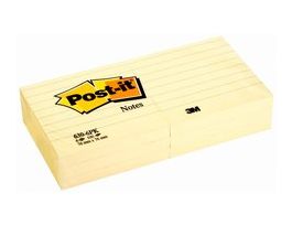 Post-it® Notes 630-6PK, 3 in x 3 in (76 mm x 76 mm)
