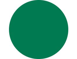 Color-Coded Dots 1.5 in Dia Green 500/RL