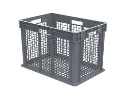 CONTAINER SW MESH 23-3/4X15-3/4 GRY