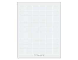 LABEL 1.26X1.1IN CRYO LASER SHEET WH