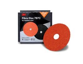3M™ Fibre Disc 787C, 87256, 4-1/2 in x 7/8 in, 36+, Trial Pack, 10 ea/Case
