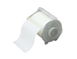 GlobalMark High Performance Polyester Labels 4 in W x 100 ft L Clear