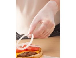 GLOVE VINYL POWDER FREE NATURAL LG PK150 CS
