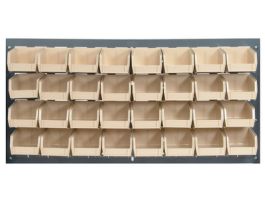 36INX19IN LOUVERED PNL W 32 QUS220IVORY