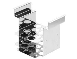 Test Tube Rack, SS, for 10 Falcon Tubes; 50 mL
