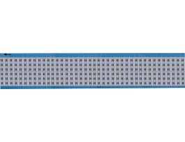 Alphabetical Aluminum Upper Case Scored Wire Marking Cards, H 1800 Total
