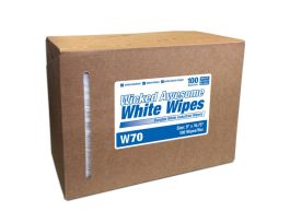 WIPE HYDROKNIT WHITE 9X16.75 IN BX 100 BX