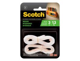 Scotch™ Indoor Fasteners RF4710, 3/4 in x 1.5ft (19,0 mm x 45,7 cm) White 1 Set of Strips
