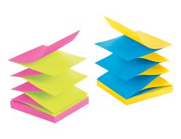 Post-it(R) Super Sticky Dispenser Pop-up Notes R330-SSAU-ALT, 3 in x 3 in, Energy Boost Collection, 10 pads/Pack