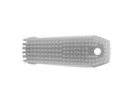 NAILBRUSH VIKAN STIFF PP WHITE 4.90IN