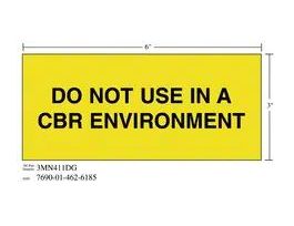 3M™ Diamond Grade™ Ventilation Sign 3MN411DG, "DO Not USE", 7 in x 3 in, 10/Package