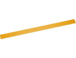 Blank BradyStake Warning Stakes, Yellow, 3.75" W x 66" L