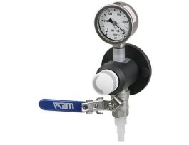 TURRET WELCHNET ON/OFF W/SS GAUGE F/WOOD