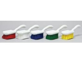 BRUSH SCRUB SHRT HNDL BLUE. EA