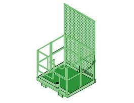 3M™ DBI-SALA® Confined Space Integrated Forklift Basket Davit Mase Base 8510568
