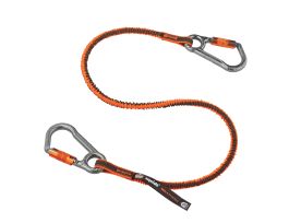 3118F(x) Standard Orange Tool Lanyard Dual Locking Carabiner - 15lbs