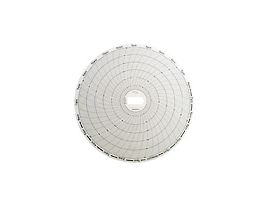 6inCHARTS For CR87P Chart Recorder; 24 hour; 50psi; Box Of 60