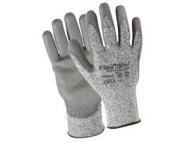 GLOVE GRAY COATED PALM PK12