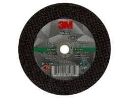 3M™ Silver Cut-Off Wheel, 87463, 36+, T1, 4 in x 0.05 in x 3/8 in, 50 ea/Case