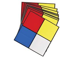 NFPA Diamond Labels, 5" H x 5" W x 0.004" D