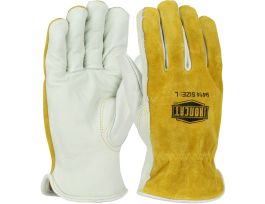 PREM GRAIN COW PALM/SPLIT BACK