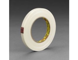 Scotch® Filament Tape 8981, Clear, 12 mm x 330 m, 6.6 mil, 12 Roll/Case