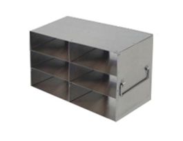 Upright Freezer Rack for Large 2" Boxes & 100-Cell Cryoboxes, 2 x 3 Array