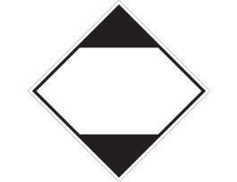 ANSI Sign, 4" H x 4" W x 0.004" D, Vinyl