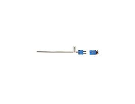 Type T Thermocouple Probe Quick Dis-connector, with Mini-Connector, 6" L, .062 Dia, Ungrounded Junction