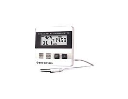 Traceable Time and Date Digital Thermometer with Calibration; Wire Probe