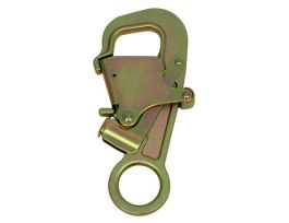 3M™ Tie-Back Double Locking Snap Hook 9501804, Zinc Plated Steel, 5000 lb Gate, 0.82 in. Throat