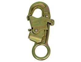 3M™ Double Locking Snap Hook 9502116, Zinc Plated Steel, 3600 lb Gate, 0.75 in Throat