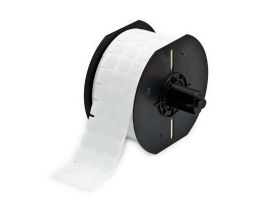 Aggressive Adhesive Multi-Purpose Nylon Labels for B33 Printers - 0.5" Dia