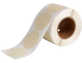 Masking Tape Labels, 3" Dia