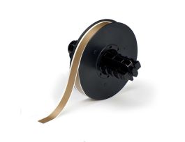All Weather Permanent Adhesive Vinyl Label Tape for B30 Printers - 0.5" Gold