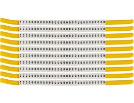 ClipSleeve Wire Markers Size 18 Nylon 10 AWG - 8 AWG, O Pack of 300 Each