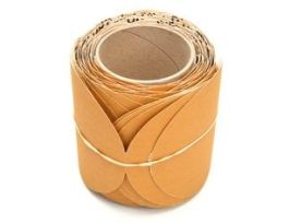 3M™ Stikit™ Paper Disc Roll 363I, 5 in x NH 180 F-weight, 100 Discs/Roll, 4 Rolls/Case