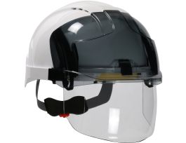 JSP Evo VistaShield, White, Shaded Front, Vented Class C, -