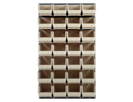 36INX61IN LOUVERED PNL W 28 QUS240IVORY