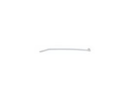 11 Pound Solid PP Cable/Zip Ties, 4" L, White; 1000/Pk