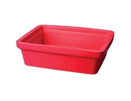 EVA-Foam Ice Pan, Red, 9 L; 1/Each