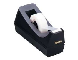 Scotch® Desktop Tape Dispenser C-38, Black, 1/Pack
