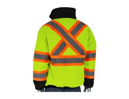 Class 3/CSA Z96, X-Back Two Tone, Insulated Jacket, Zipper