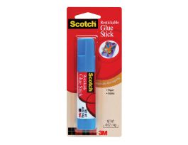Scotch® Restickable Glue Stick, 6314, .49 oz