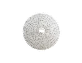 Chart Paper for 6" Circular Recorders; 31 day, 0 to 120C, 60/pk