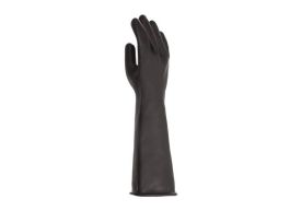 GLOVE TRIDENT 286 NAT RUBBER BLACK SZ 9 EA