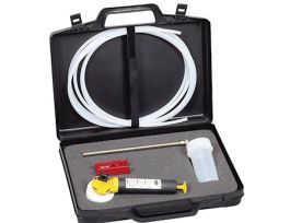 Barrel Sampling Kit, PTFE; with Bottles, Hosing, Stainless Steel Weight, and Labels